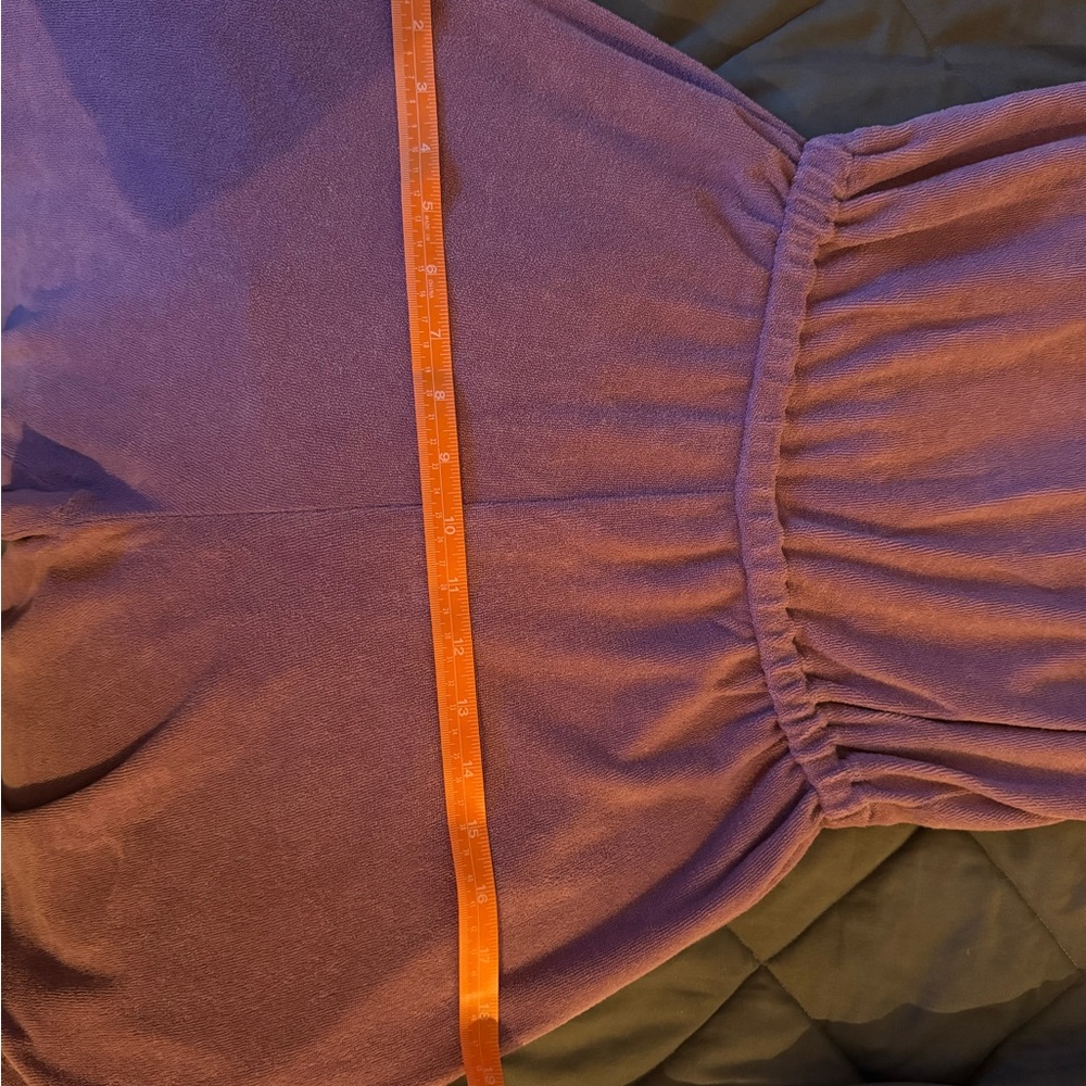 Suzi Kondi Mauve/Lilac Tank Terry Jumpsuit - Picture 6 of 7